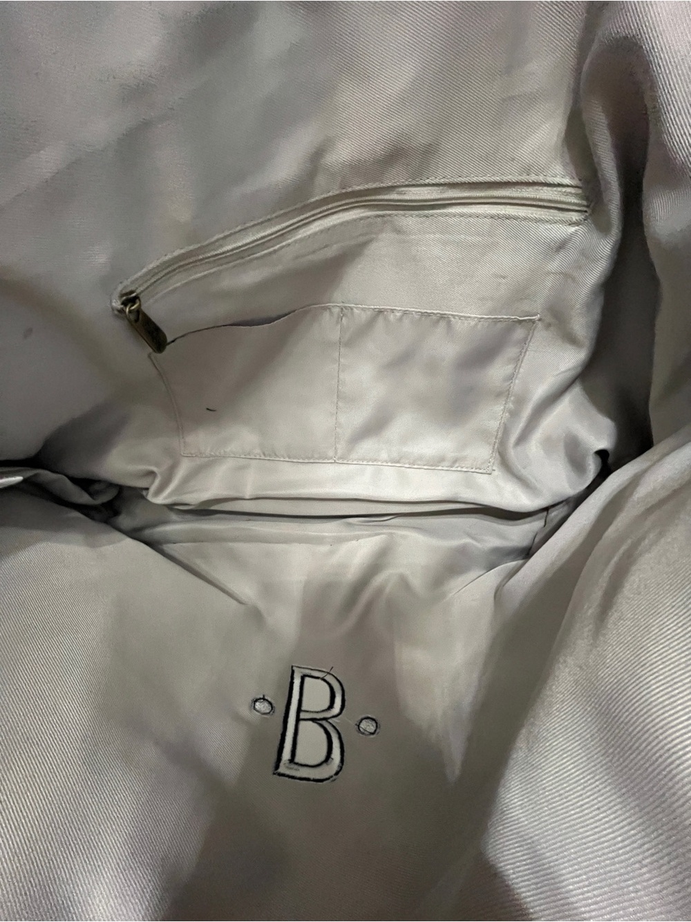 thirty-one Dark Green Leather Tote with Black Monogram B  with wallet - Picture 3 of 5